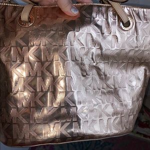 Michael Kors bag and clutch